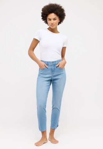 Coupe slim Jean 'Ornella' Angels en bleu