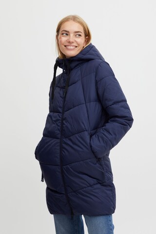 b.young Winter Jacket 'BOMINA' in Blue: front