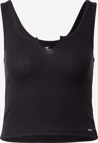 HOLLISTER Knitted Top in Black: front