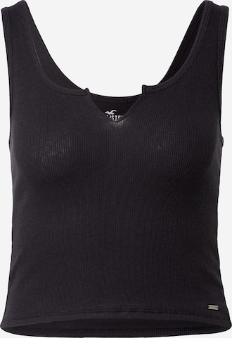 Tops en tricot HOLLISTER en noir : devant