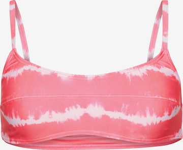 Superdry Bustier Bikini in Roze: voorkant