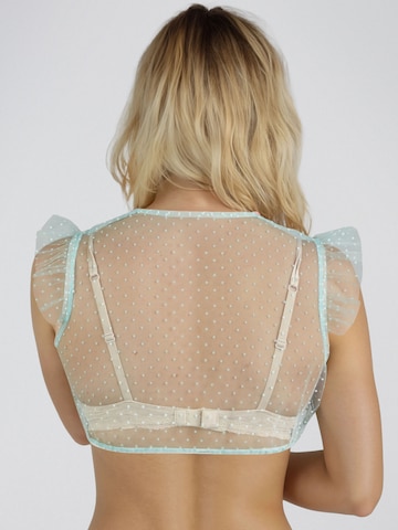 Blouse folklorique 'Genta' SPIETH & WENSKY en vert