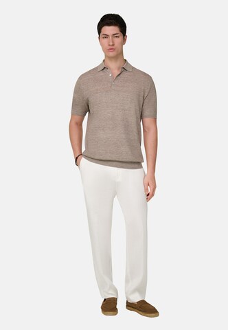 Coupe slim Pantalon chino Boggi Milano en blanc