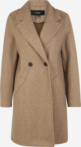 VERO MODA Between-Seasons Coat 'FORTUNE ADDIE' in Brown: front