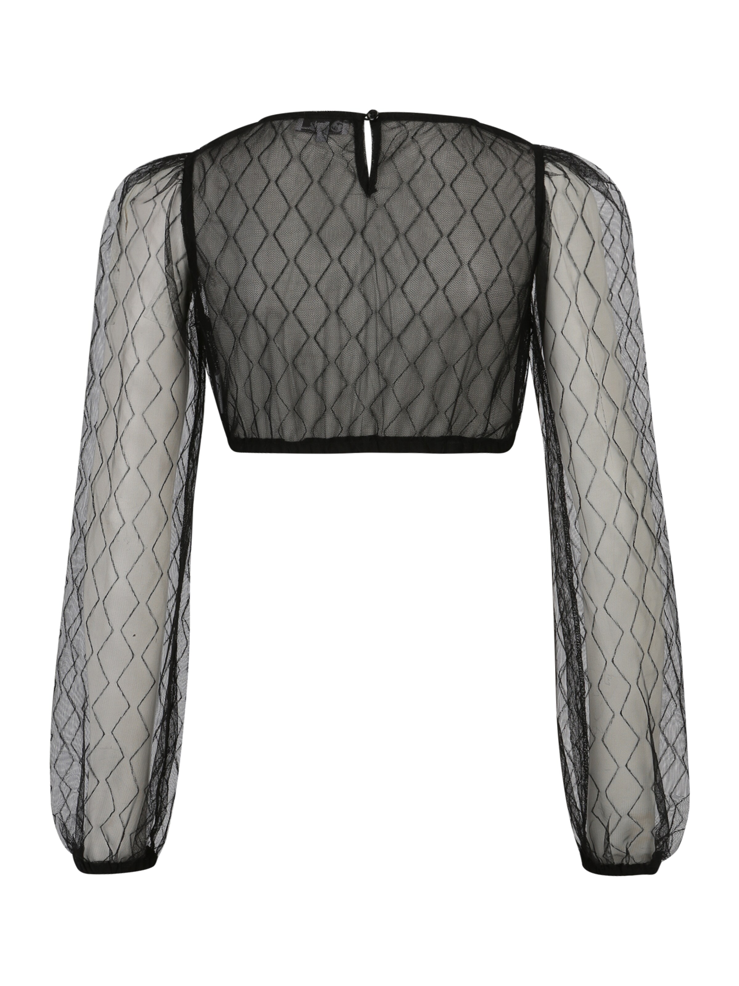 MARJO Krojová blúzka 'Ivana-Sarah' - Čierna