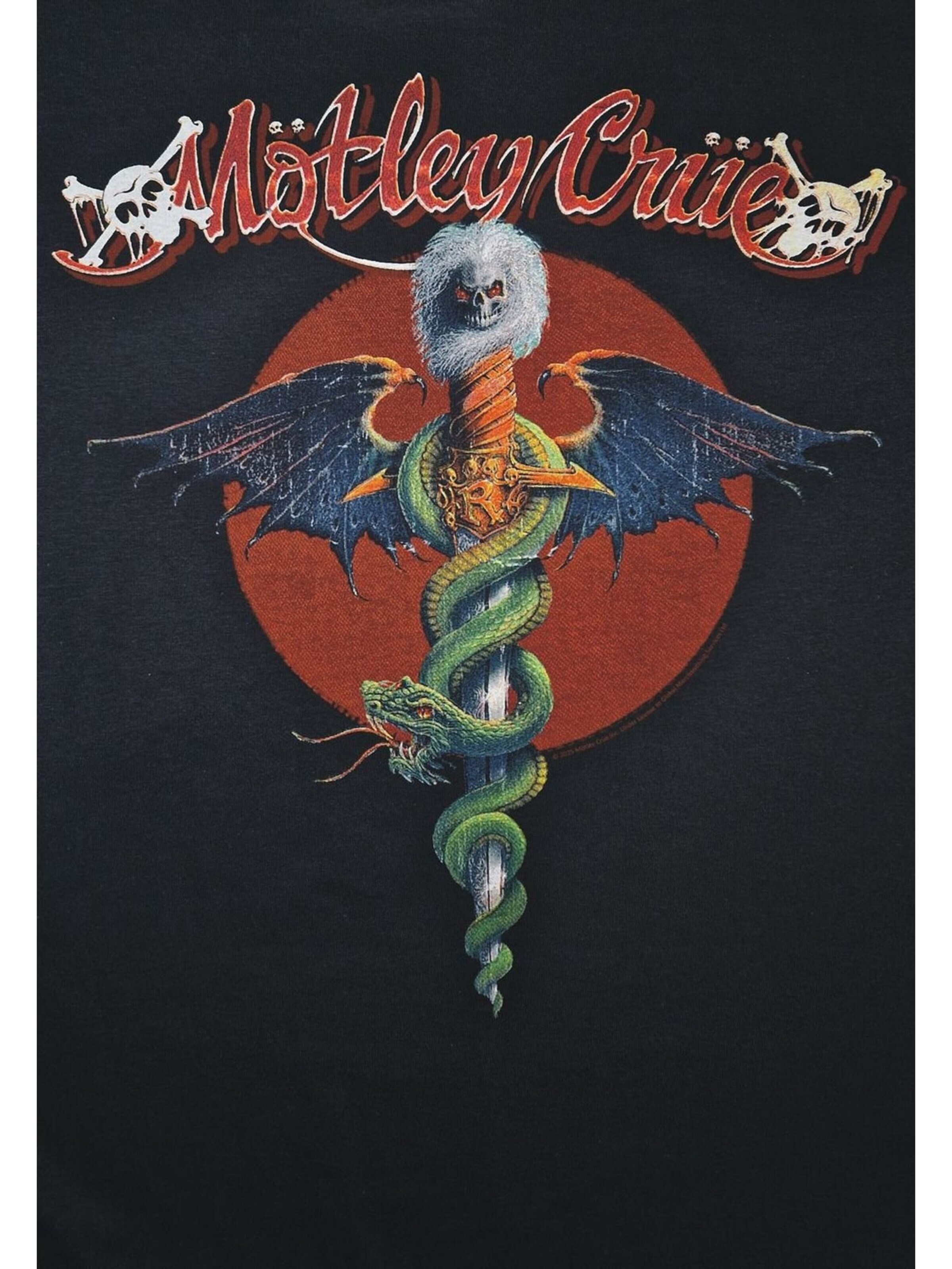 Mötley Crue - Camiseta 'Mötley Crue Dr.Feelgood T-Shirt' en negro