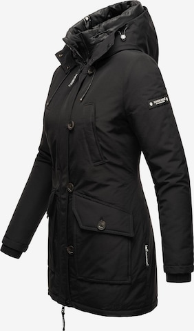 NAVAHOO Winterparka 'Freeze stoorm' in Schwarz