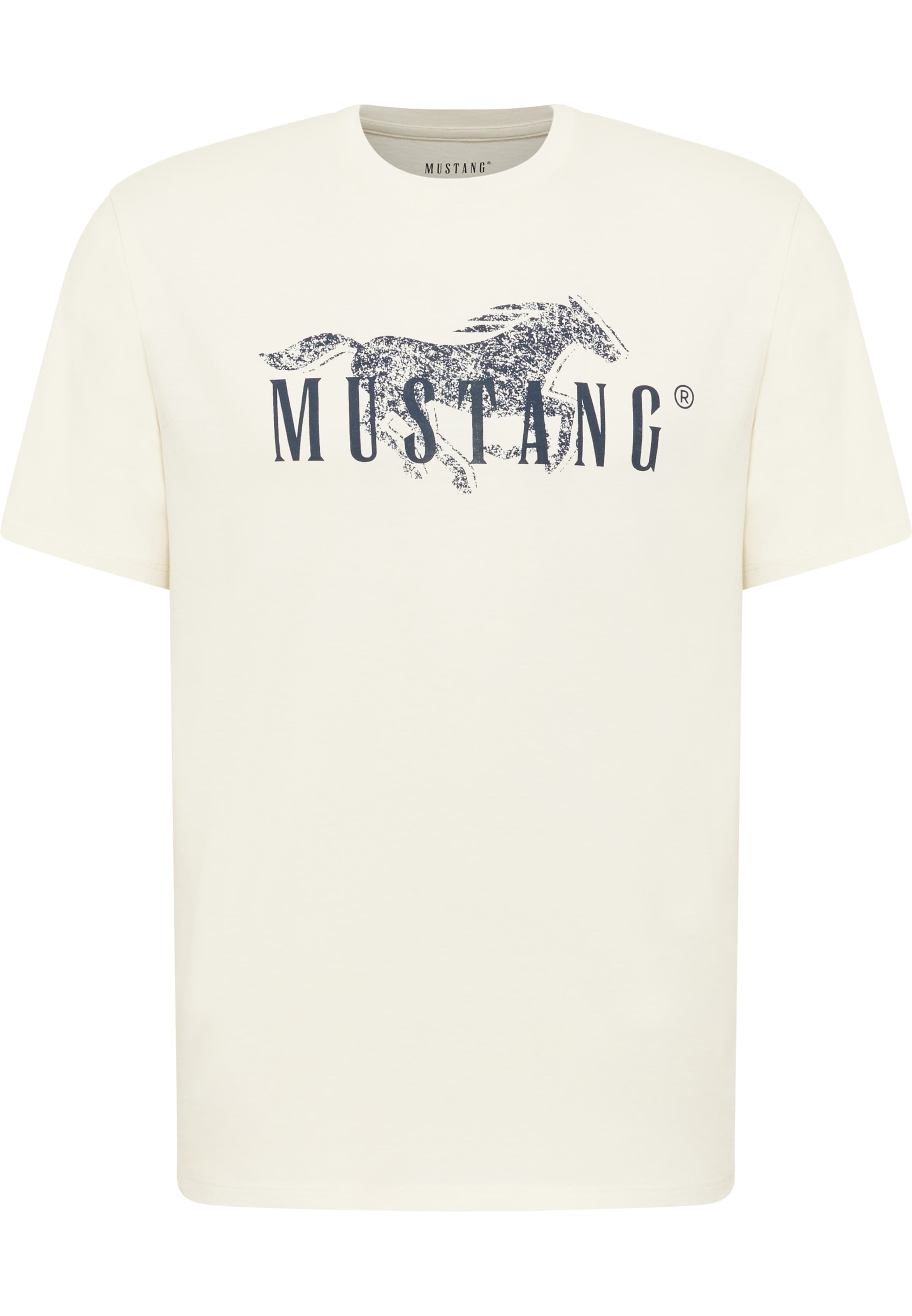 MUSTANG Shirt 'Style Austin' in Weiß: Vorderseite