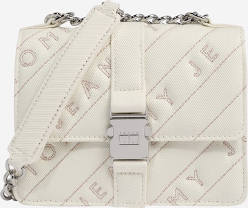 Tommy Jeans Crossbody Bag in White: front