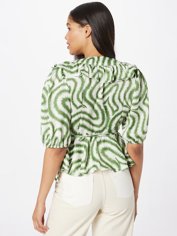 Camicia da donna 'PAPAYA' di OBJECT in verde