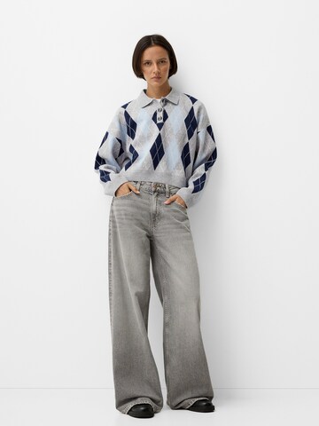 Bershka Sweater in Blue