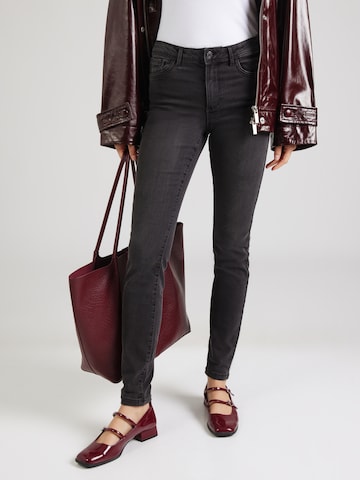 VERO MODA Skinny Kavbojke 'VMTANYA' | črna barva: sprednja stran