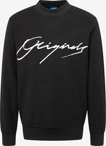 JACK & JONES Sweatshirt in Black: front