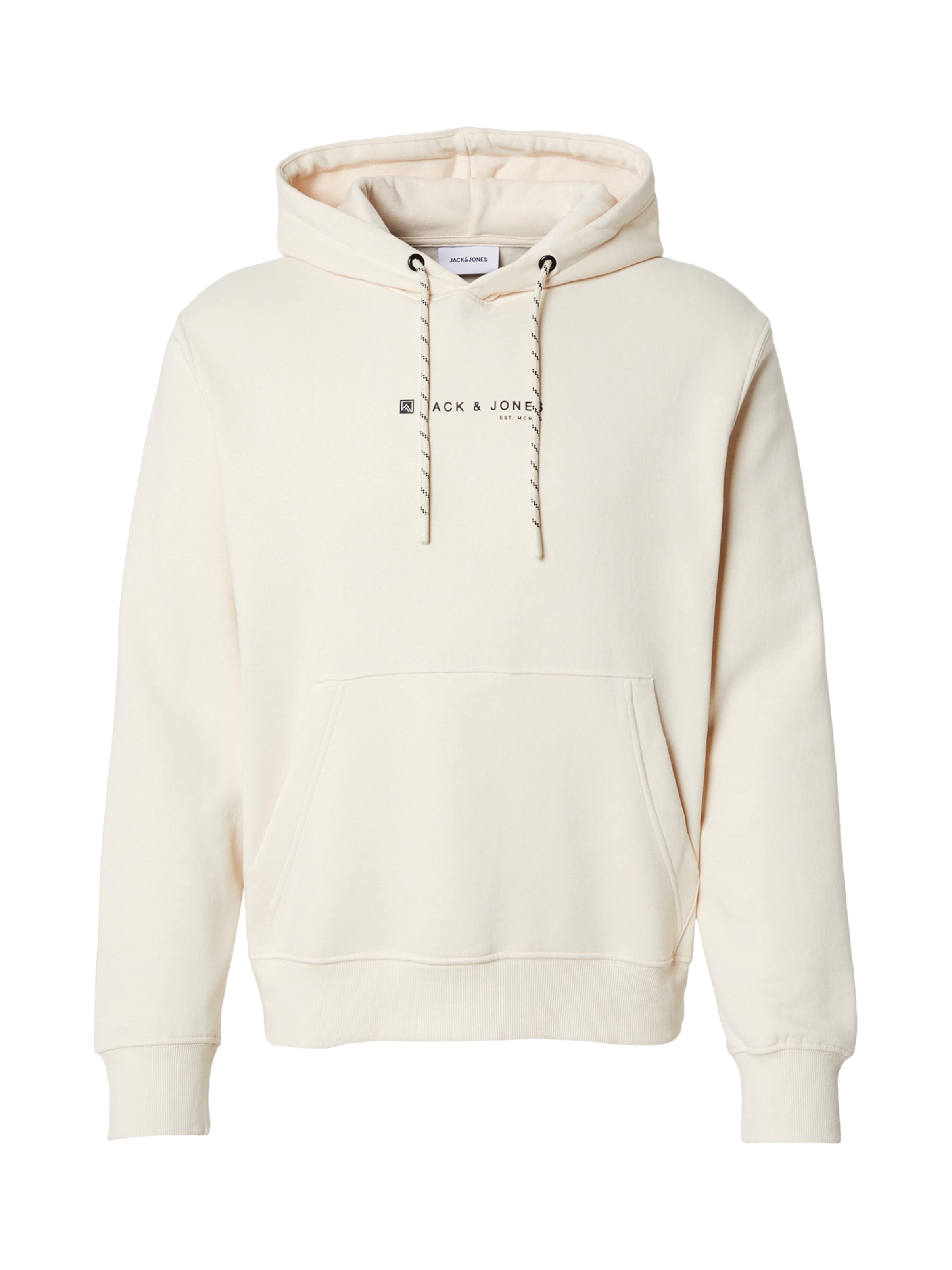 JACK & JONES Свитшот 'JJSKI' в Серый: спереди