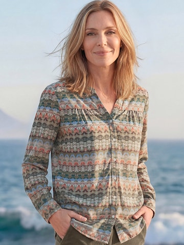 Goldner Blouse in Groen