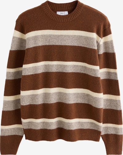 Megztinis iš Next, spalva – smėlio / marga smėlio spalva / ruda, Prekių apžvalga