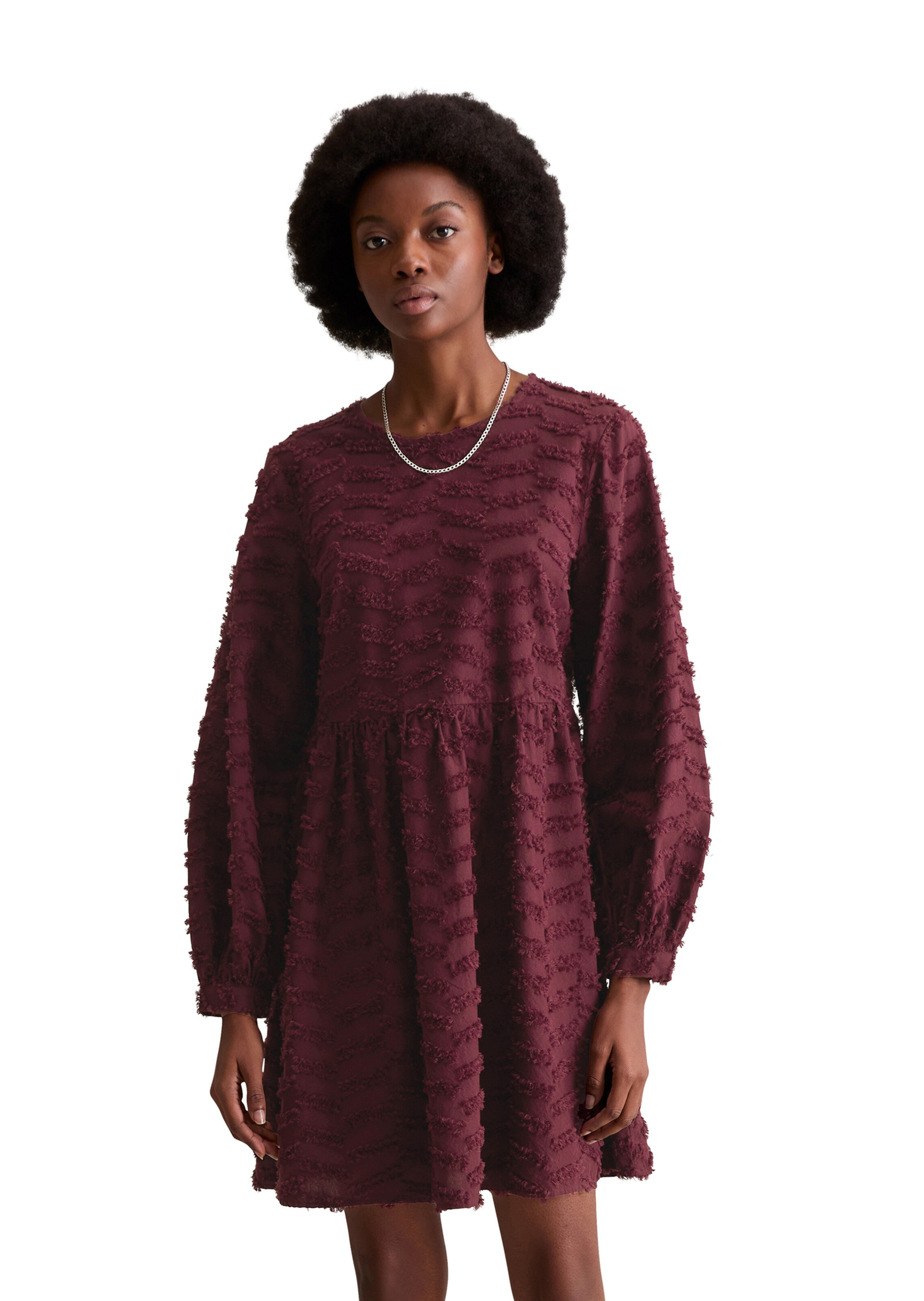 Marc O'Polo DENIM Dress in Red: front