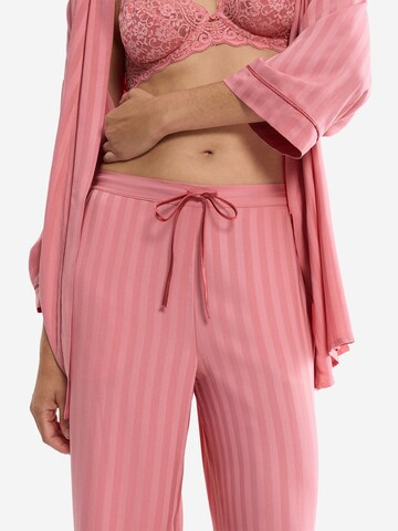 Pantalon de pyjama ' Red Label Amourette Jacquard ' TRIUMPH en rose