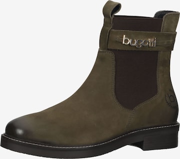 bugatti Chelsea Boots in Green: front