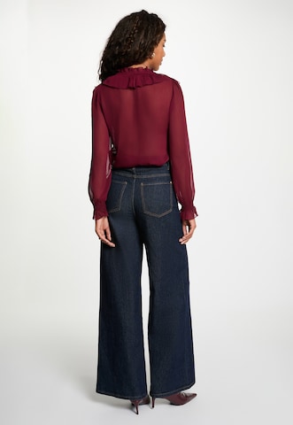 Chemisier Morgan en rouge