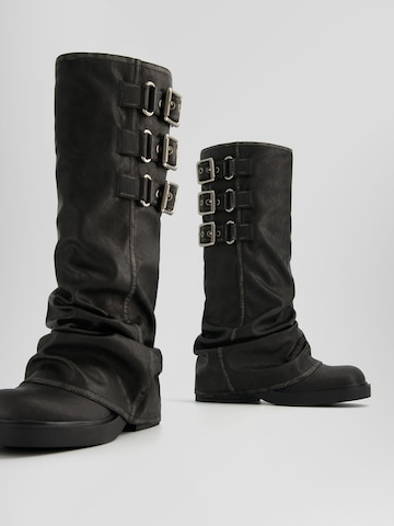 Bershka Boot in Black