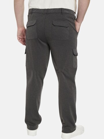 Charles Colby Loose fit Cargo Pants ' Baron Clay ' in Grey