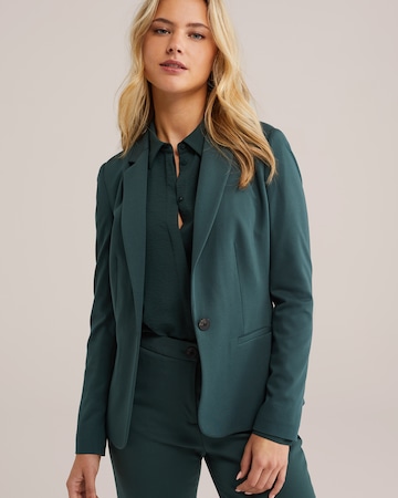 WE Fashion Μπλέιζερ σε πράσινο: μπροστά