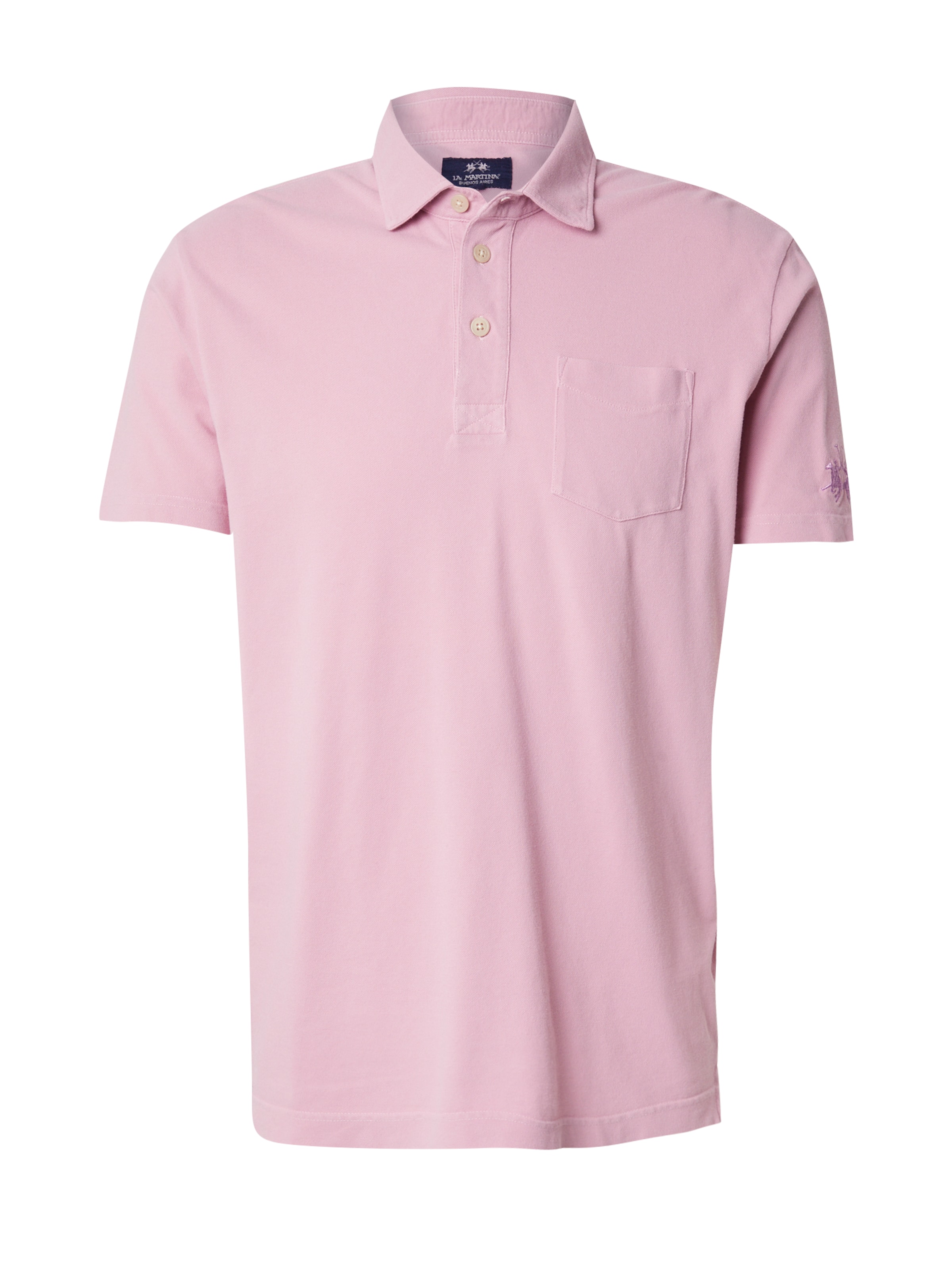 La Martina Μπλουζάκι σε ροζ: μπροστά