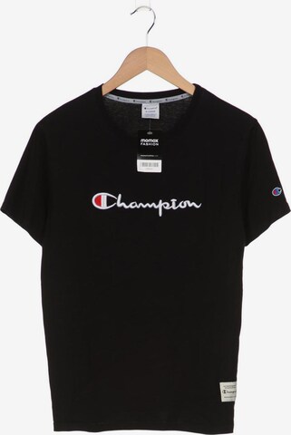 Champion T-Shirt XL in Schwarz: predná strana