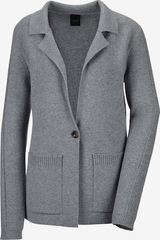 Cardigan MADELEINE en gris : devant