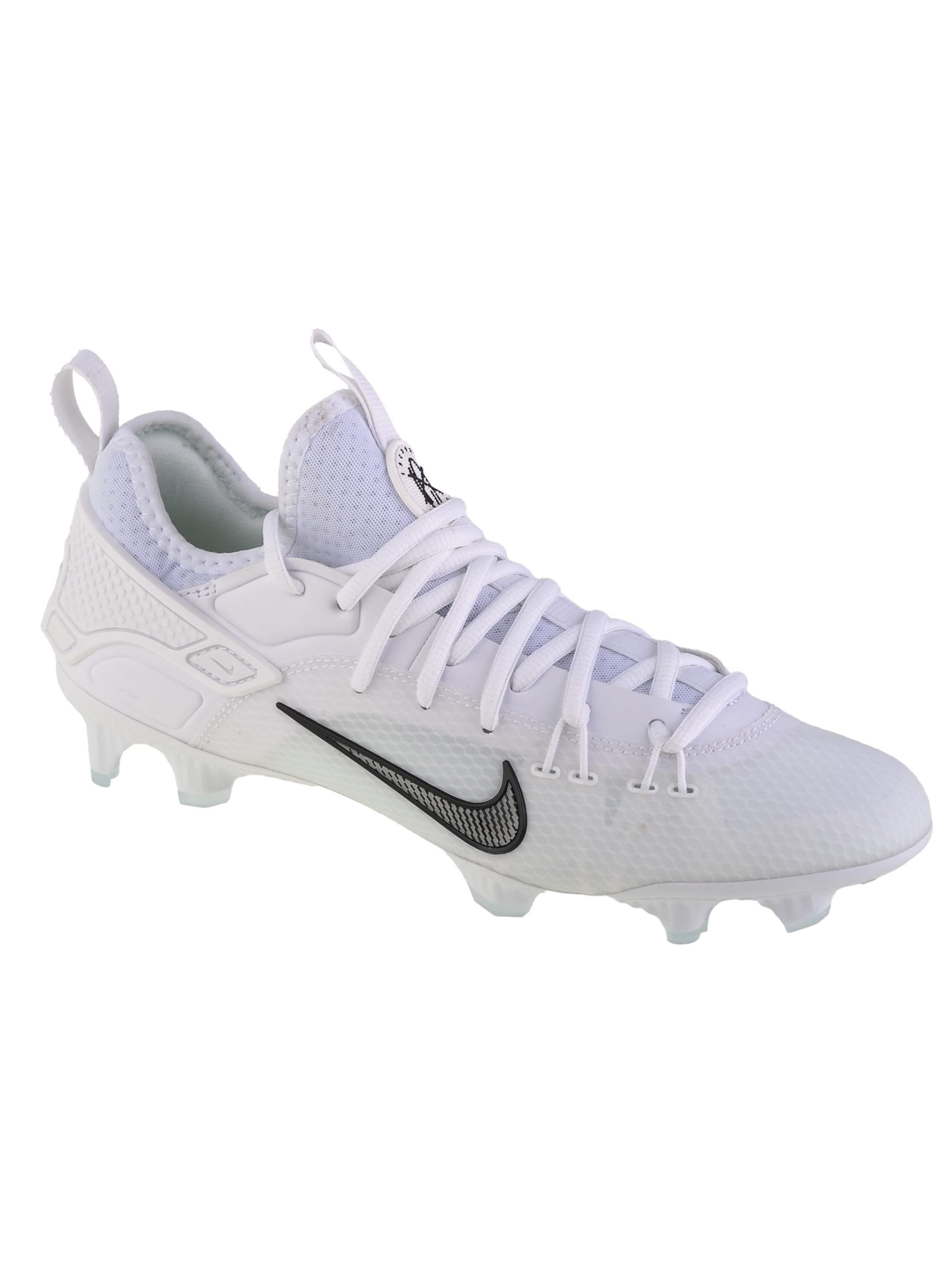 NIKE Soccer Cleats 'Nike Huarache 9 Elite Low Lax FG' in White: front
