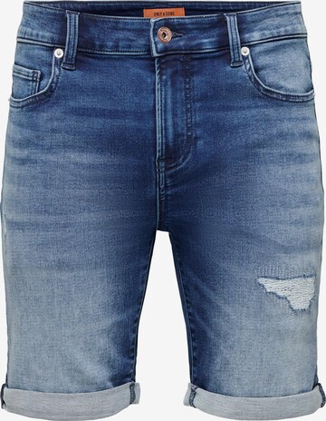 Only & Sons Regular Jeans 'Ply' in Blue: front