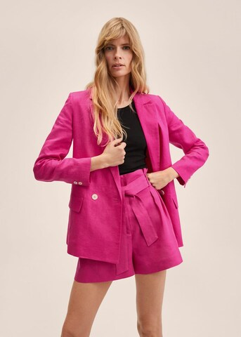 Blazer MANGO en rose : devant