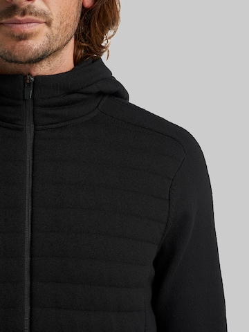 ICEBREAKER Sports cardigan in Black