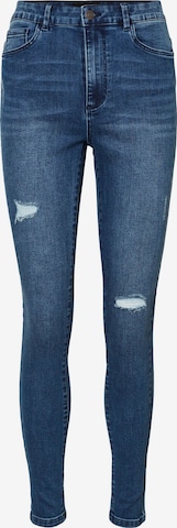 Skinny Jeans 'Sophia' de la VERO MODA pe albastru: față