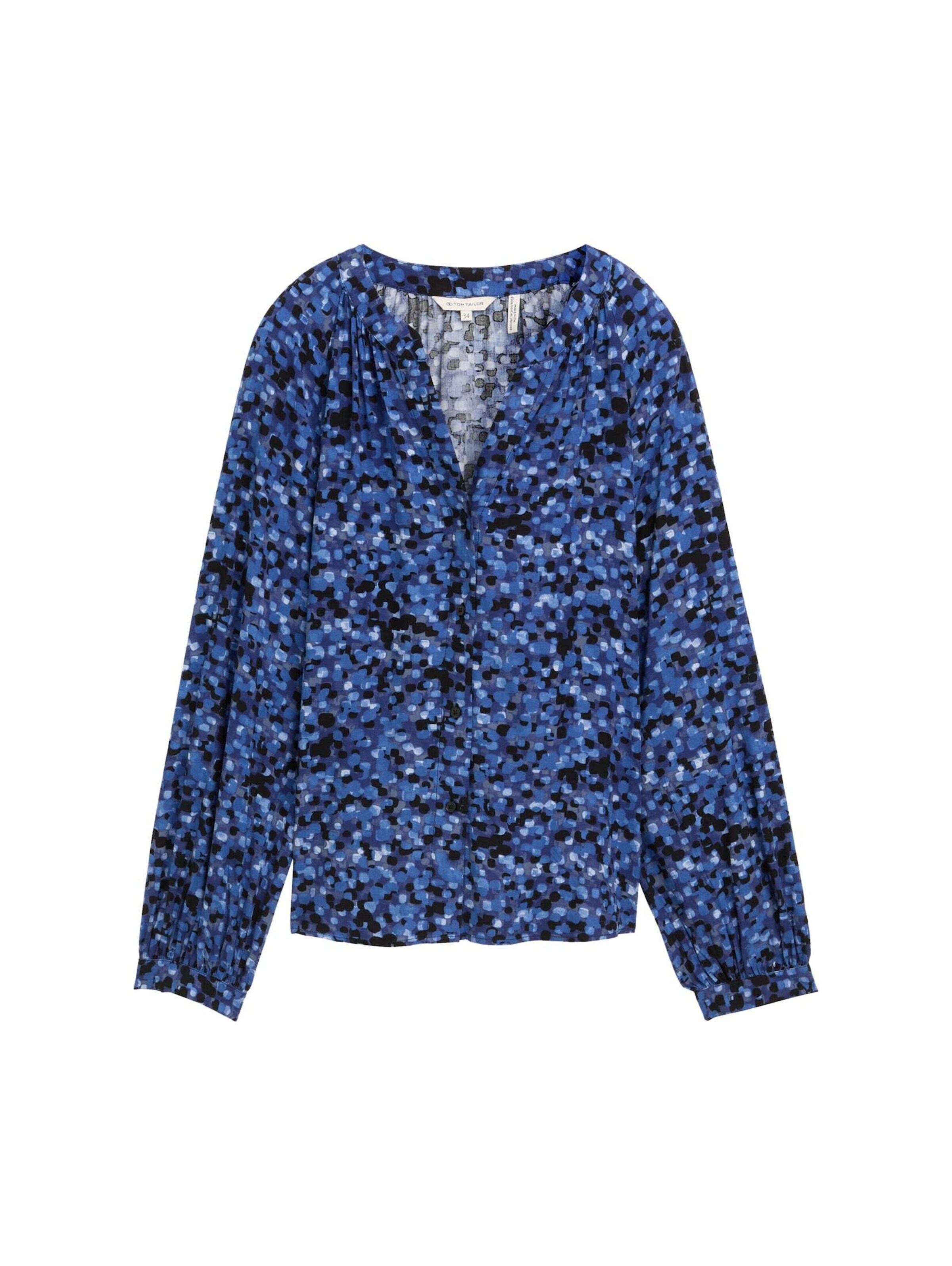 TOM TAILOR Bluse in Blau: Vorderseite