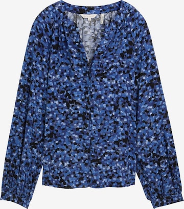Chemisier TOM TAILOR en bleu : devant