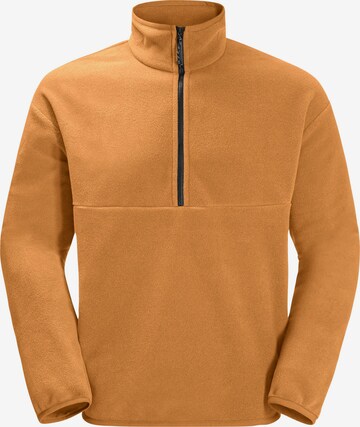 JACK WOLFSKIN Sports sweater in Orange: front