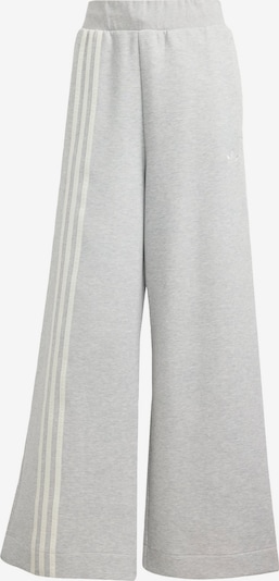 ADIDAS ORIGINALS Hlače 'Off Placed 3-Stripes Wide' u svijetlosiva / bijela, Pregled proizvoda