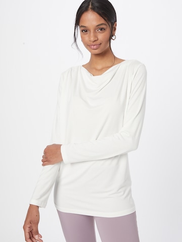 balta CURARE Yogawear Sportiniai marškinėliai: priekis