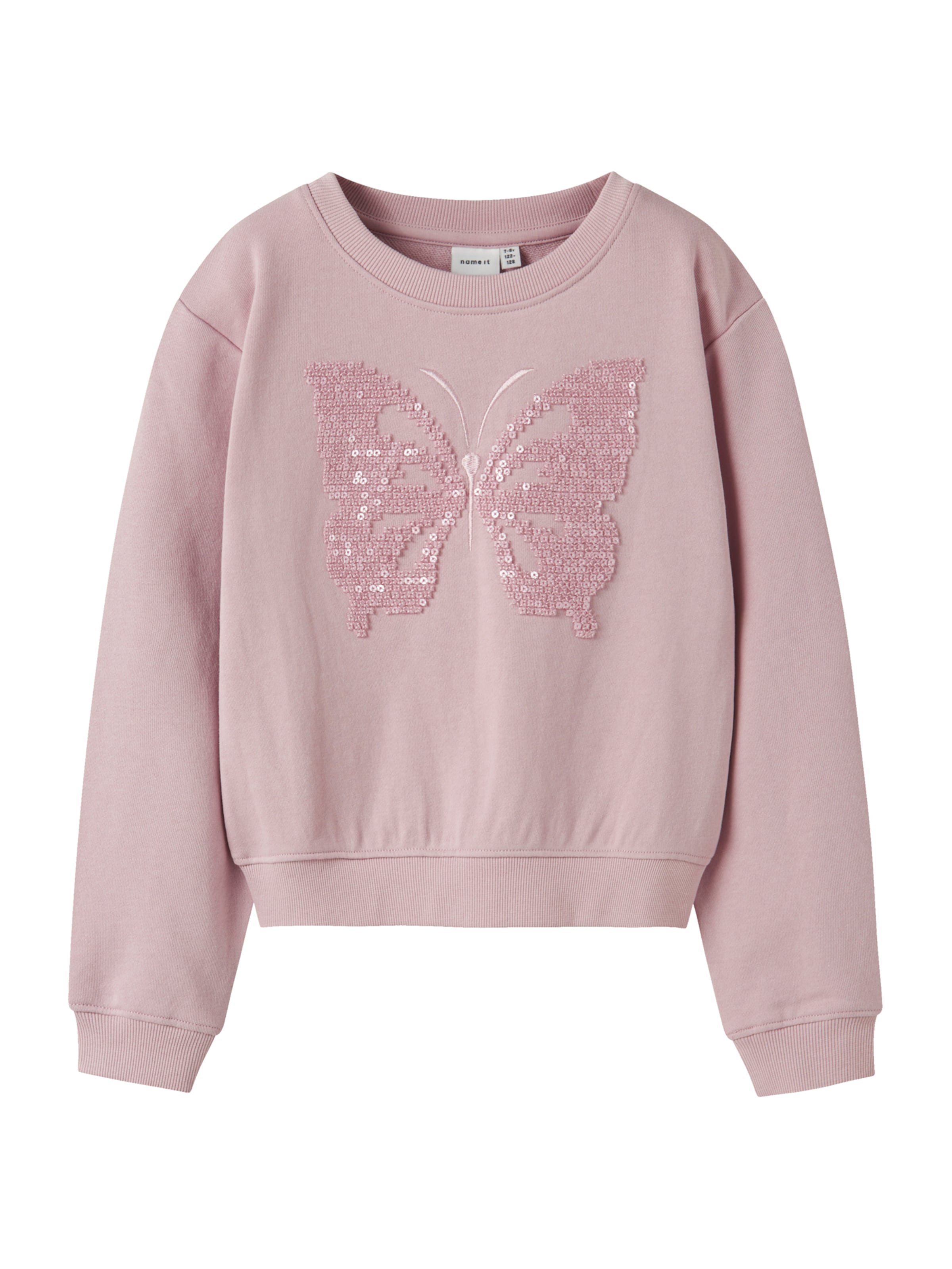 NAME IT - Sudadera 'NKFLOVA' en lila: frente