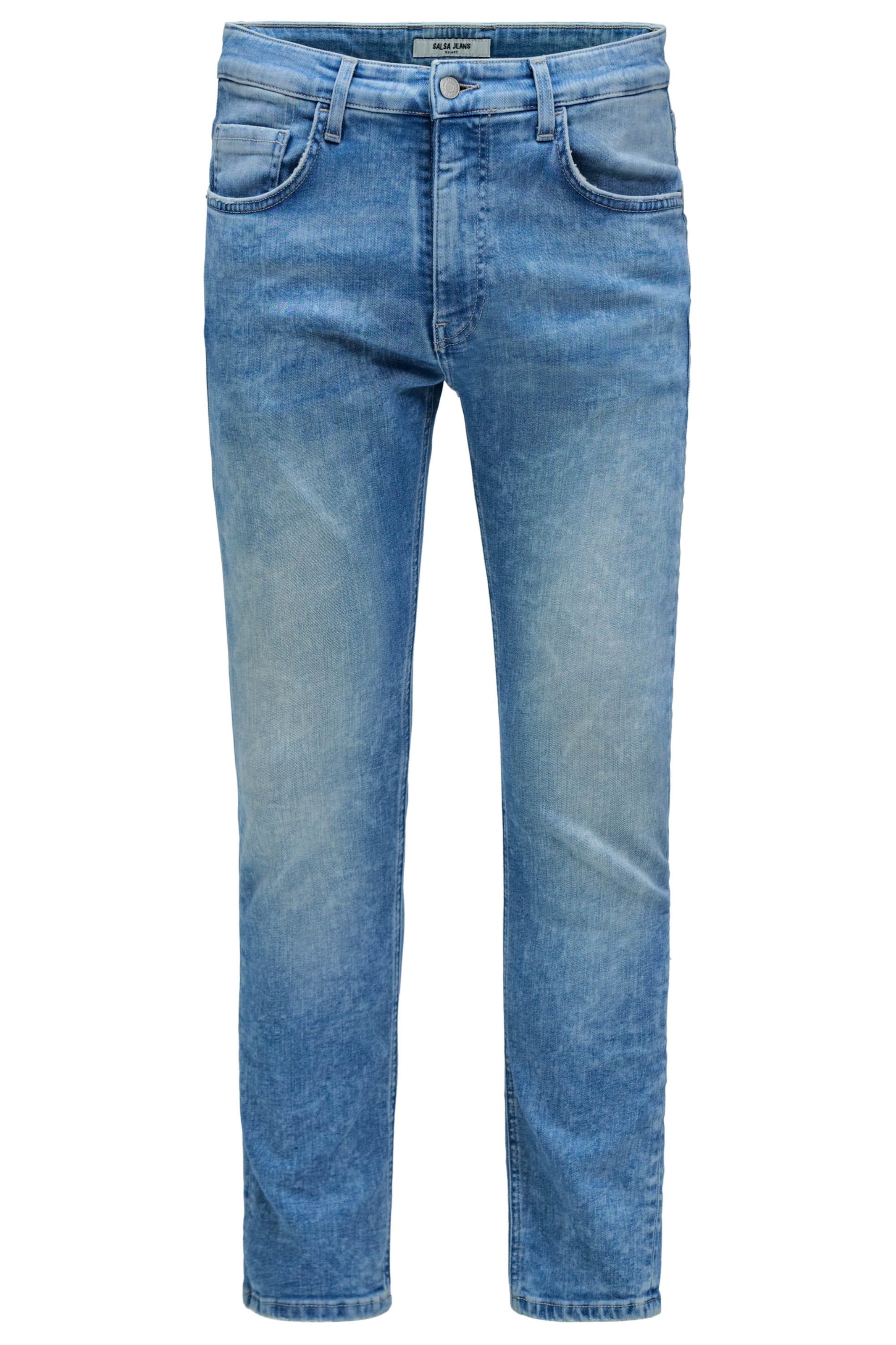 Salsa Jeans Skinny Jeans in Blauw: voorkant