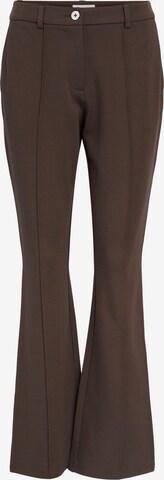 OBJECT - Bootcut Pantalón 'Marion' en marrón: frente