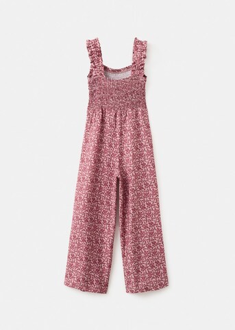 MANGO KIDS Dungarees 'Payton' in Pink