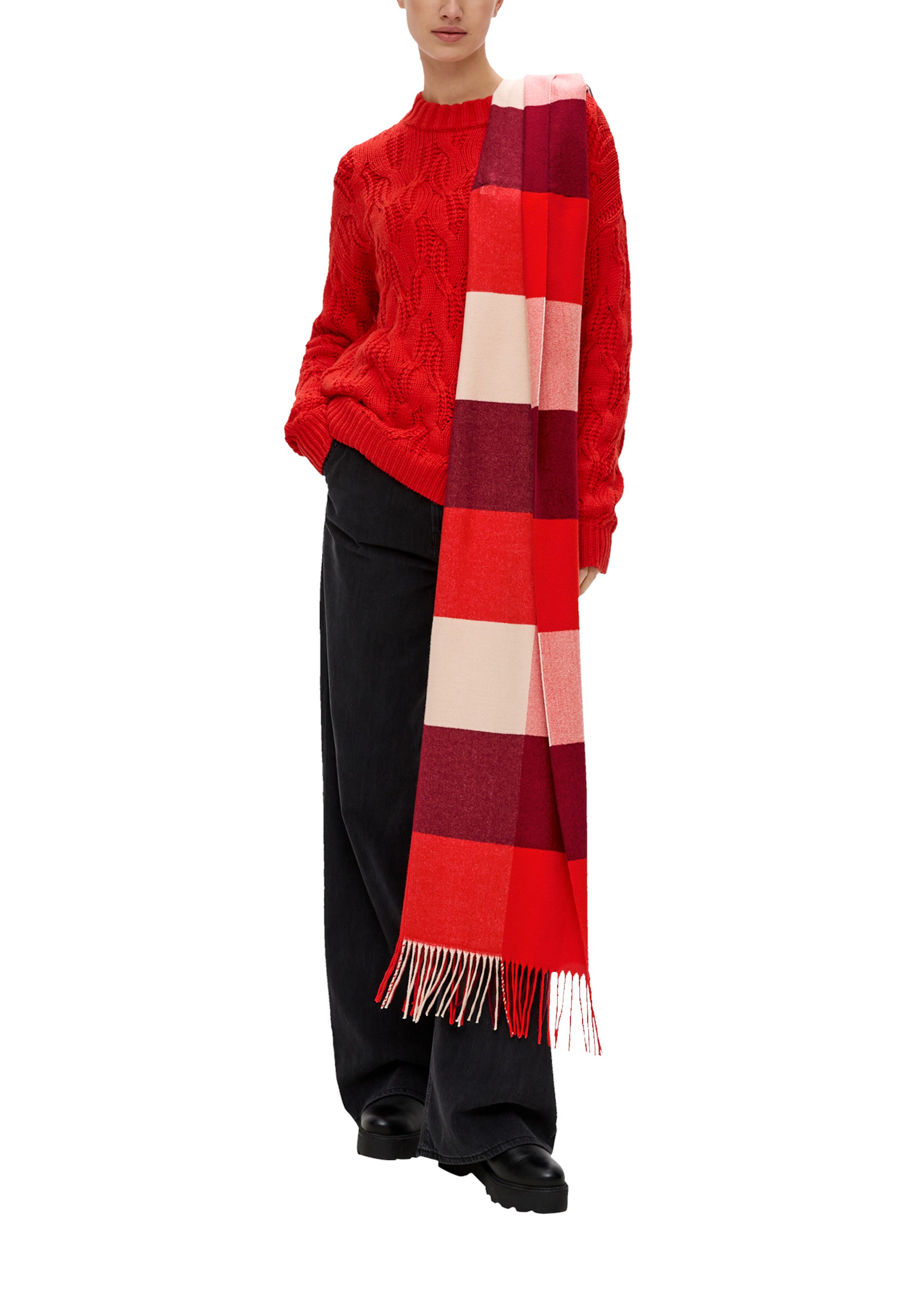 Écharpe s.Oliver en rouge