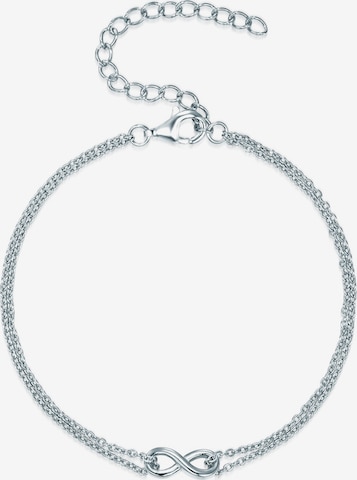 Lulu & Jane - Pulsera en plata: frente