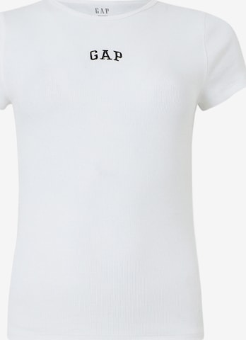Tricou de la GAP pe alb: față