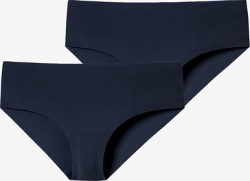 SCHIESSER Slip 'Invisible Light' in Blauw: voorkant