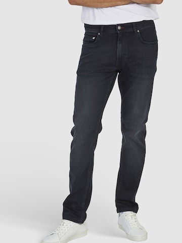 HECHTER PARIS Regular Jeans in Blauw: voorkant