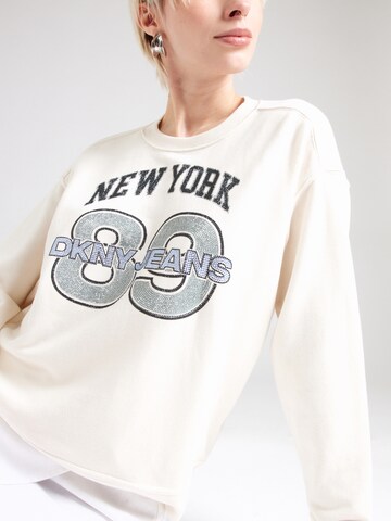 DKNY Sweatshirt i gul